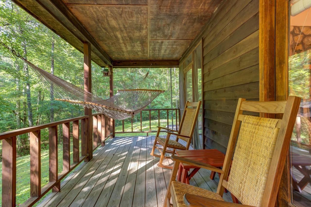 Moss Creek Cabin Morganton Exterior foto